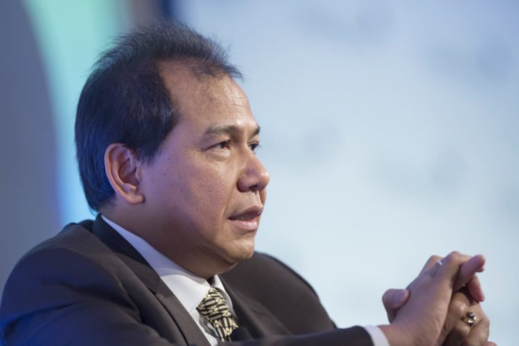 Chairul Tanjung, chairman of Indonesia's National Economic Committee and chairman of CT Corp., speaks during the Credit Suisse Asian Investment Conference in Hong Kong, China, on Thursday, March 21, 2013. The conference runs from March 18-22. Photographer: Jerome Favre/Bloomberg *** Local Caption *** Chairul Tanjung