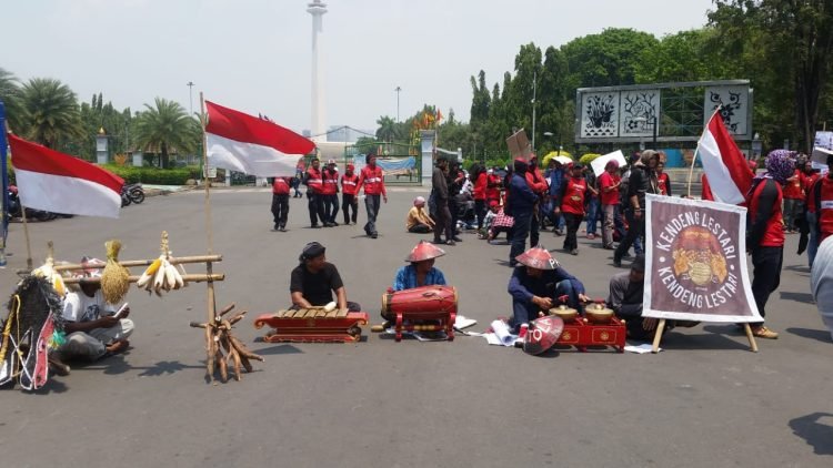 Peringatan Hari Tani Nasional 2018 di Jakarta