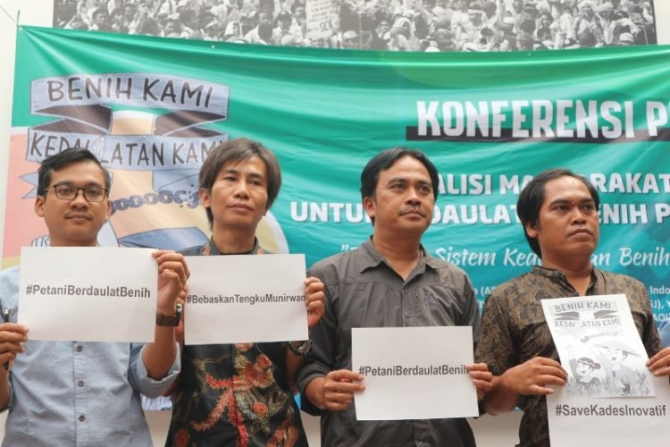 Koalisi Masyarakat Sipil untuk Kedaulatan Benih Petani. Doc.IGJ