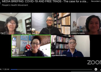 RCEP will undermine fight against COVID19 pandemic