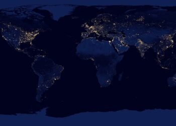 world, world map, map, satellite image, continents, satellite map, earth, night, dark