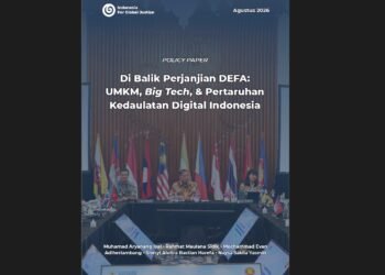 Policy Paper Di Balik Perjanjian DEFA: UMKM, Big Tech, & Pertaruhan Kedaulatan Digital Indonesia